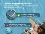Ultenic Pooleco 10 Poolroboter Kabellos Akku Poolsauger 5200mAh 90Min Selbstpark – Bild 14