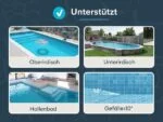 Ultenic Pooleco 10 Poolroboter Kabellos Akku Poolsauger 5200mAh 90Min Selbstpark – Bild 18