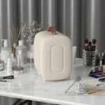 Mini Kühlschrank Beauty Fridge, 4 L Fassungsvermögen, Heizfunktion, Kosmetikkühl – Bild 2