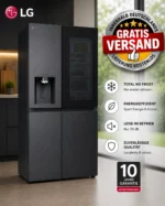 LG GSXE91EVAD Side-by-Side Kühlschrank und Gefrierfach 628L, Essence Matte Black