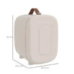 Mini Kühlschrank Beauty Fridge, 4 L Fassungsvermögen, Heizfunktion, Kosmetikkühl – Bild 3