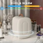 Mini Kühlschrank Beauty Fridge, 4 L Fassungsvermögen, Heizfunktion, Kosmetikkühl – Bild 4