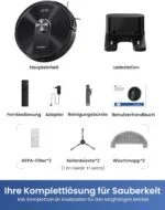 Proscenic Q10 Saugroboter, Wischfunktion, 8000Pa 200min Laser Staubsauger, Alexa – Bild 2