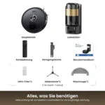 Proscenic Q20Plus Saugroboter, Wischfunktion, 10000Pa 200min Staubsauger, 3-in-1 – Bild 2