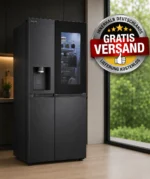 LG GSXE90EVDD Side-by-Side Kühlschrank NoFrost WiFi Essence Black Steel LG ThinQ
