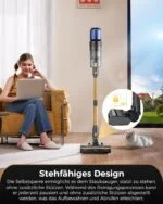 🌀Proscenic P15+ Akku Staubsauger Kabellos, 55KPa 600W 70 Min, Display, 6 Filter – Bild 9