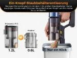 🌀Proscenic P15+ Akku Staubsauger Kabellos, 55KPa 600W 70 Min, Display, 6 Filter – Bild 19