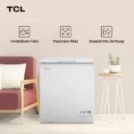 TCL Gefrierschrank 140L Aufbewahrungskorb, Gegengewicht-Decke❄️ Temperaturregler – Bild 11