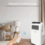 Mobile Klimaanlage Abluftschlauch, 12000 BTU, 3,5 kW, Kühlung, Lüft, Entfeuchten – Bild 6