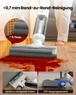 Proscenic F10 Ultra Nass Trockensauger Akku, 60 Min Staubsauger, Wischen💦3-in-1 – Bild 6