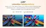 40 Zoll QLED+ Smart TV, Bluetooth FHD HDR10 Google Fernseher, Dolby 2 x 📢 Eyeca – Bild 14