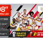TCL 98Q7C 98 Zoll 4K QD-Mini LED HDR Premium Fernseher, Google TV, 144Hz ⭐ Audio