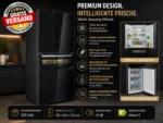 Siemens KF96RSBEA FrenchDoor noFrost LED-Beleuchtung iceTwister HomeConnect, E – Bild 2