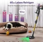 Ultenic U20 Akku Staubsauger, 55kPa/600W/60Min Kabellos Selbststehen Anti-Tangle – Bild 9