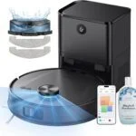 Ultenic T20 Pro Saugroboter, Wischen💦, 8kPa, Staubsauger Roboter, KI Laser, App