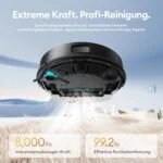 Ultenic T20 Pro Saugroboter, Wischen💦, 8kPa, Staubsauger Roboter, KI Laser, App – Bild 2