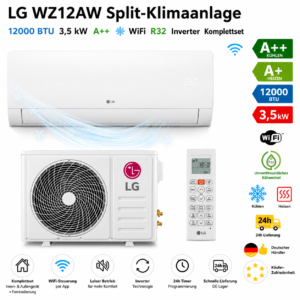 LG WZ12AW Libero Dualcool Split-Klimaanlage