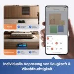 Ultenic T20 Pro Saugroboter, Wischen💦, 8kPa, Staubsauger Roboter, KI Laser, App – Bild 10