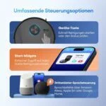 Ultenic T20 Pro Saugroboter, Wischen💦, 8kPa, Staubsauger Roboter, KI Laser, App – Bild 12