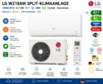 LG WZ18AW Split-Klimaanlage 18000 BTU 5,1 kW A++ ❄ WiFi R32 Inverter Komplettset