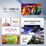 Hisense 65E6NT 164cm (65 Zoll) Fernseher, 4K UHD Smart TV, Precision Colour, HDR – Bild 6