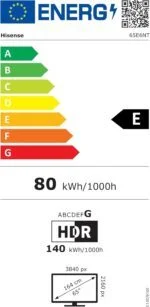 Hisense 65E6NT 164cm (65 Zoll) Fernseher, 4K UHD Smart TV, Precision Colour, HDR – Bild 19