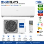 Haier Revive Split Klimaanlage 12000BTU Klimagerät Inverter Klima WLAN 3,5kW R32