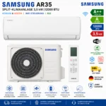 Samsung AR35 Klimaanlage 12000 BTU 3,5 kW A++/A WiFi R32 Inverter Innen+Außen ❄️