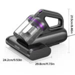 Lubluelu Milbensauger CM208 UV-Licht Ultraschall Matratzensauger 15kPa 350W Grau – Bild 8