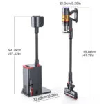 Lubluelu X1000 Kabellos Akku Staubsauger Stielstaubsauger 27kPa Handstaubsauger – Bild 3