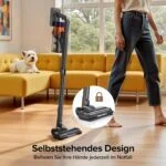 Lubluelu G30 Kabelloser Akku Staubsauger Selbststehend Bodensauger 50KPA 65Min – Bild 4