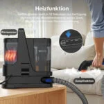 Lubluelu V9 Polsterreiniger Dampffunktion Heizfunktion Teppichreiniger 16500PA – Bild 3
