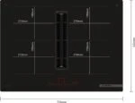 Bosch PVQ711H26E EEK: B Induktionskochfeldabzug, 70 cm breit, 500 m³/h, DirectSe