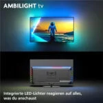 Philips 65 Zoll Fernseher  4K OLED Ambilight Smart TV 144Hz HDR Dolby 65OLED810 – Bild 2
