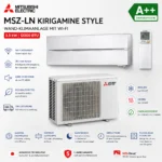 Mitsubishi MSZ-LN Kirigamine Style WLAN Inverter Wandklimaanlage Weiß 3,5 kW 120