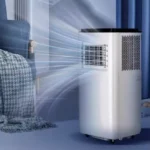 14000BTU Mobile Klimaanlage, 4,1 kW Inverter Fernbedienung, Timer, EEK A+++,25kg – Bild 3
