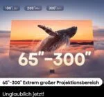 HISENSE C2 Pro, 2600 ANSI Lumen, (65-300 Zoll) Smart Mini Laser Projektor UHD 4k – Bild 6