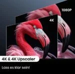 HISENSE C2 Pro, 2600 ANSI Lumen, (65-300 Zoll) Smart Mini Laser Projektor UHD 4k – Bild 8