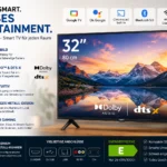 Xiaomi TV A32 – 32 Zoll LED HD Metall Design Fernseher -Google TV – Neu 🌟 Dolby