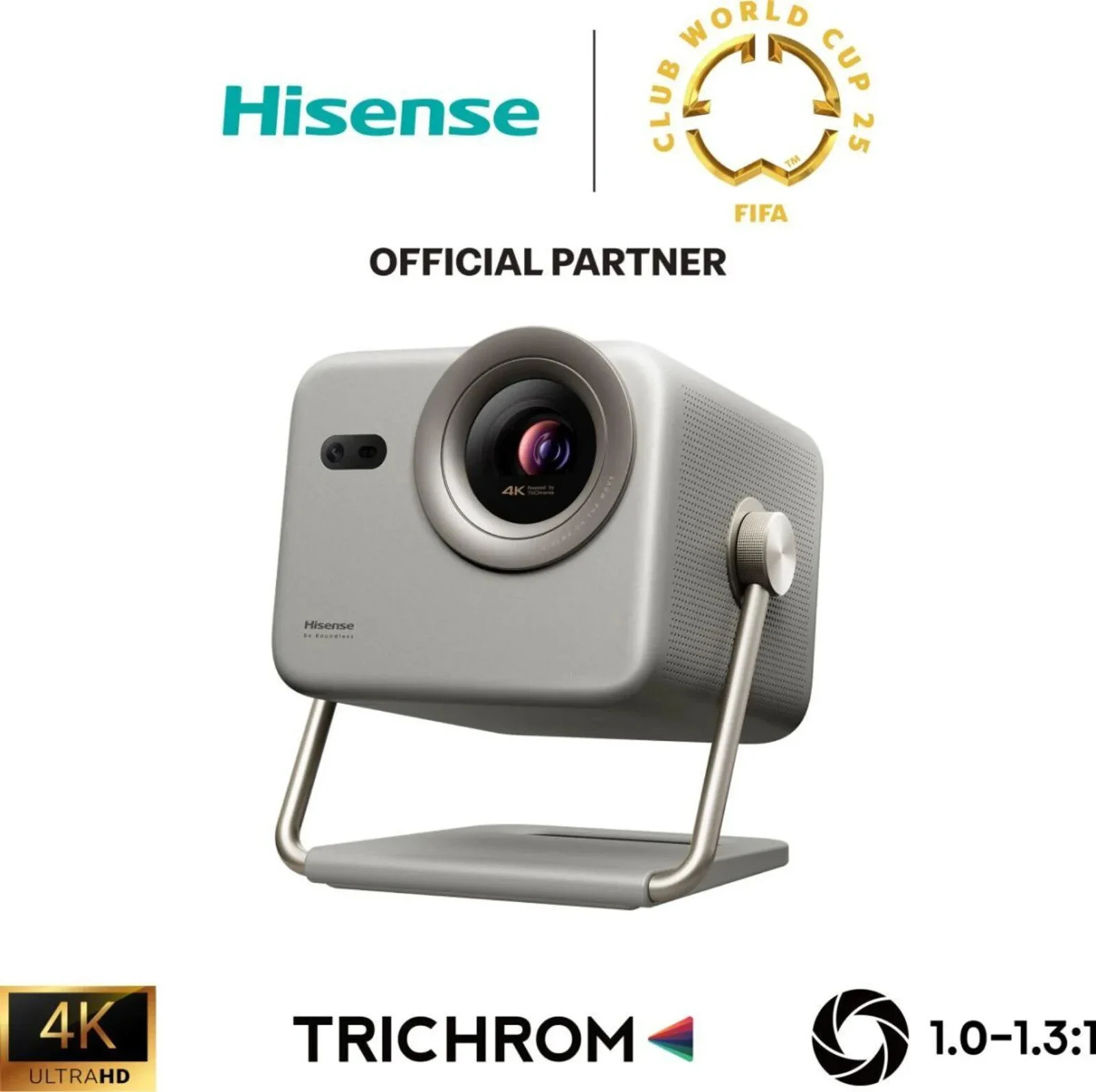 Hisense M2 PRO Trichroma Mini Laser Projector 1300 ANSI Lumens 4K Smart Beamer Hisense M2 PRO Trichroma Mini Laser Projector 1300 ANSI Lumens 4K Smart Beamer – Bild 1