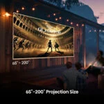 Hisense M2 PRO Trichroma Mini Laser Projector 1300 ANSI Lumens 4K Smart  Beamer – Bild 9
