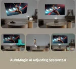 Hisense M2 PRO Trichroma Mini Laser Projector 1300 ANSI Lumens 4K Smart  Beamer – Bild 18
