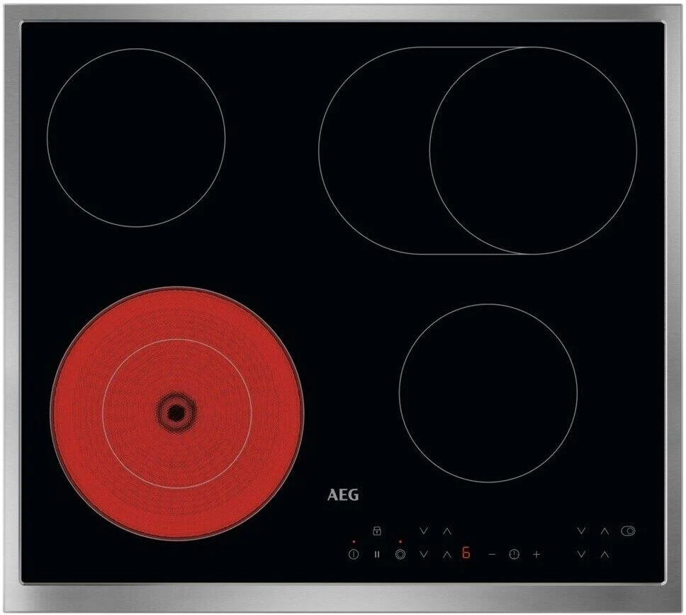 AEG TN64RA06XB Autarkes Kochfeld 60cm Glaskeramik Ceranfeld 4 Zonen Schwarz AEG TN64RA06XB Autarkes Kochfeld 60cm Glaskeramik Ceranfeld 4 Zonen Schwarz – Bild 1