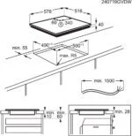 AEG TN64RA06XB Autarkes Kochfeld 60cm Glaskeramik Ceranfeld 4 Zonen Schwarz – Bild 10