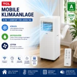 Midea 8kg Waschmaschine Dampfpﬂege Slim Design 1400 U/min Energieklasse A 72 dB – Bild 4