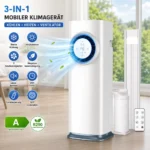 Tragbarer Kompressor-Kühlventilator, 3in1 kühlung, heizung & ventilator, fernbed
