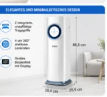 Tragbarer Kompressor-Kühlventilator, 3in1 kühlung, heizung & ventilator, fernbed – Bild 3