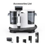 Lubluelu V8 800W Heißwasser Teppichreiniger 15kPa Haustierflecken Polster Waschm – Bild 10