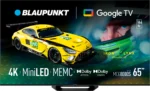 Blaupunkt 65 Zoll Mini LED TV 4K UHD Google TV Dolby Atmos HDMI🌟Smart Fernseher