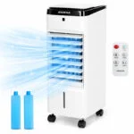 Luftkühler 3,5L Verdunstungskühler, 12Std Timer, Fernbedienung, 60W, Klima❄Mobil